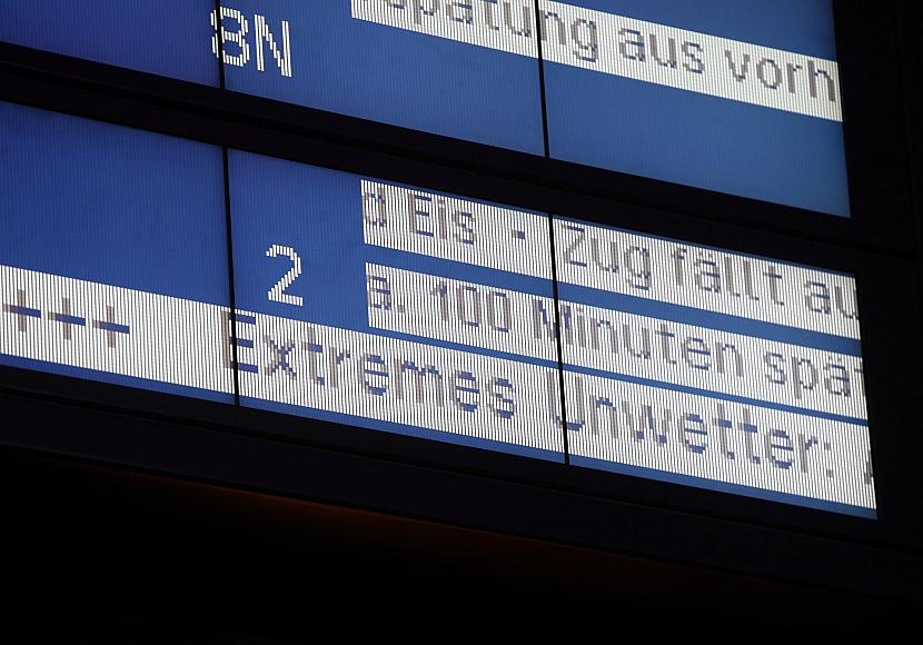 Nur noch knapp über die Hälfte der Fernzüge im Juli pünktlich