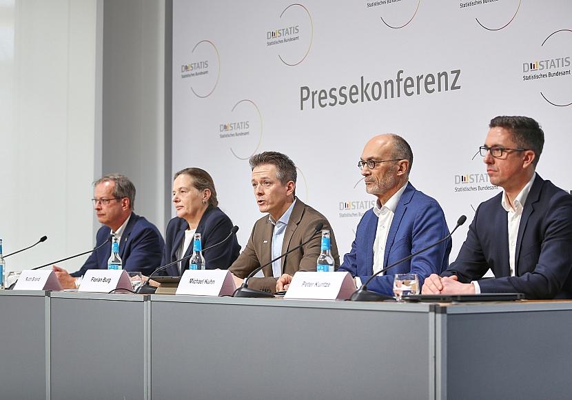 Deutsche Wirtschaft 2025 leicht gewachsen