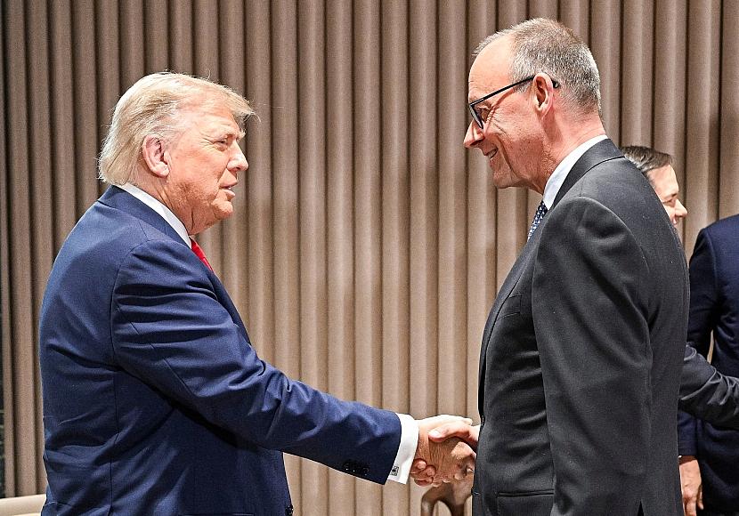 Trump und Merz 