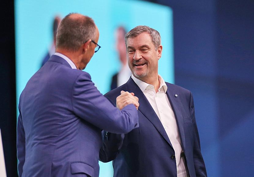 Söder lobt Merz als 