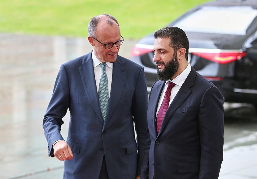 Syrischer Präsident im Kanzleramt empfangen