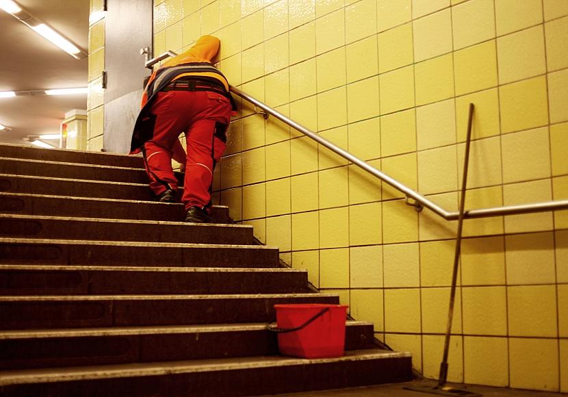 Unternehmen sparen an Reinigungen