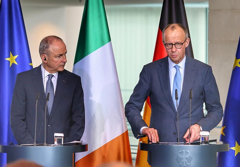 Merz berät mit Irlands Premier über Wettbewerbsfähigkeit der EU