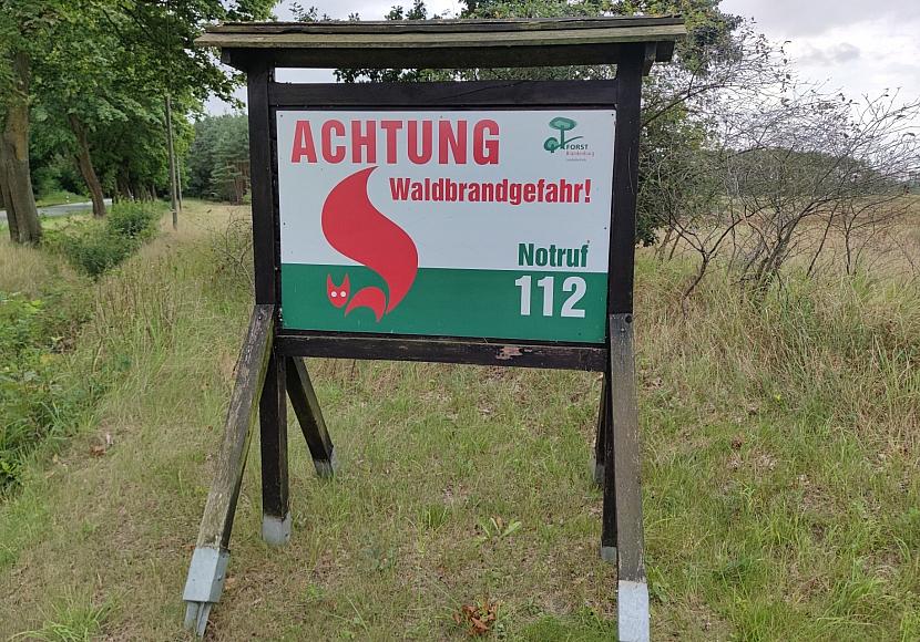 Feuerwehrverband warnt vor Vegetationsbränden durch Hitze