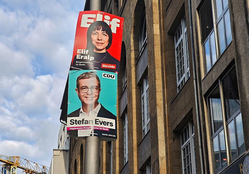 Politbarometer: Linke in Berlin vorn - CDU knapp dahinter
