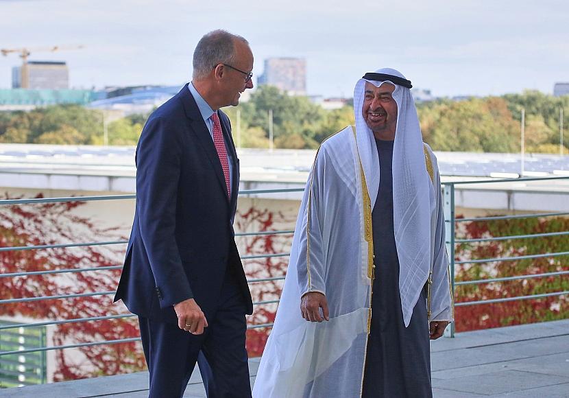 Merz von Investitionen der Emirate in Deutschland 
